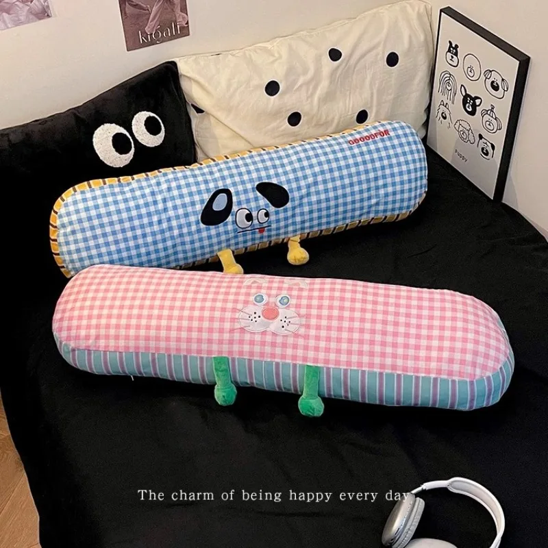 New Creative Cute Long Pillow for Bedroom Bed Leg Pillow for Side Sleep Dormitory Sleeping Pillow for Girls Plush Large Cushion