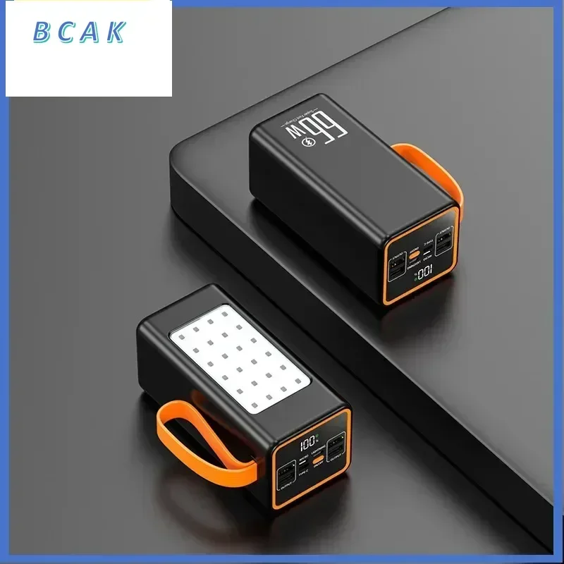 BCAK discount store outdoor 500000mah 300000mah Upgraded Version Super power bank fast charge with LED Super Large Capacity