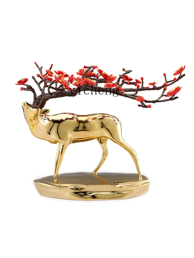 L7-10  Fulu Ornament Living Room Lucky High-end TV Cabinet Modern Office Opening House New Home Gifts