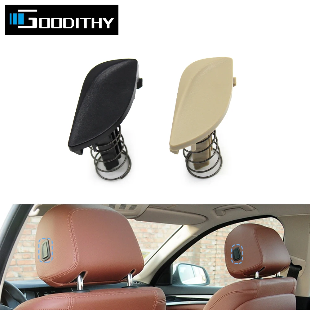 

Car Front Seat Headrest Button Adjustment Switch Cover For BMW 5 7 5GT X5 X6 Series F10 F11 F01 F02 F07 E70 E71 E72 52107234966