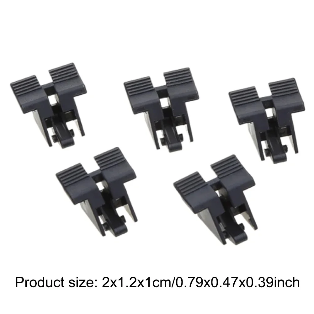 5 pçs computador desktop mainboard pcie x16 soquete substituição com clipe de fixação rabo de peixe pcie x16 soquete slot soquete substituição