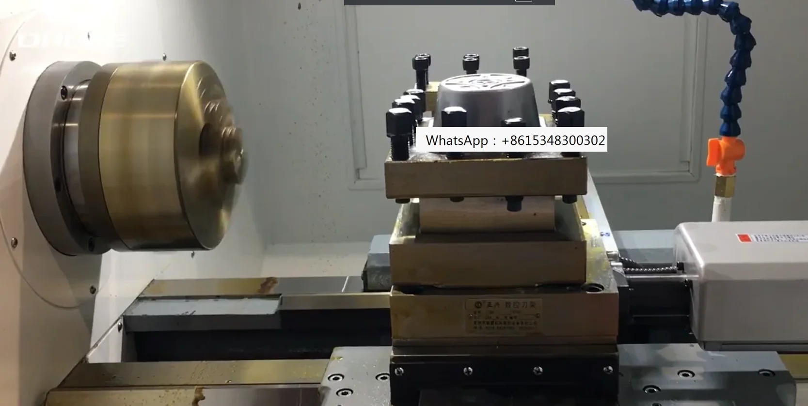 Four position station electric h-ydraulic quick replacement tool column C-NC lathe partial turret LD4B-CK6132 LD4-6150