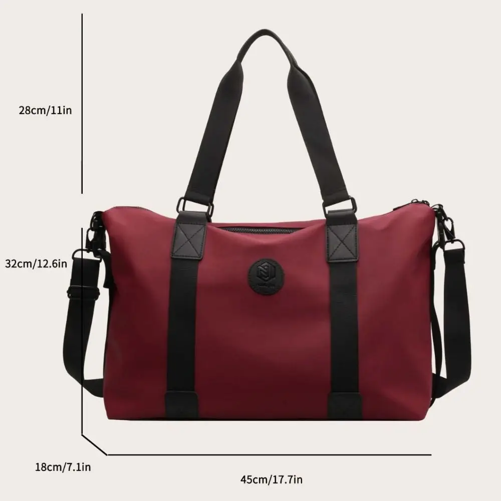 Short-distance Large-capacity Sports Fitness Bag Lightweight Waterproof Travel Handbag Luggage Bag Crossbody Gym Bag Business