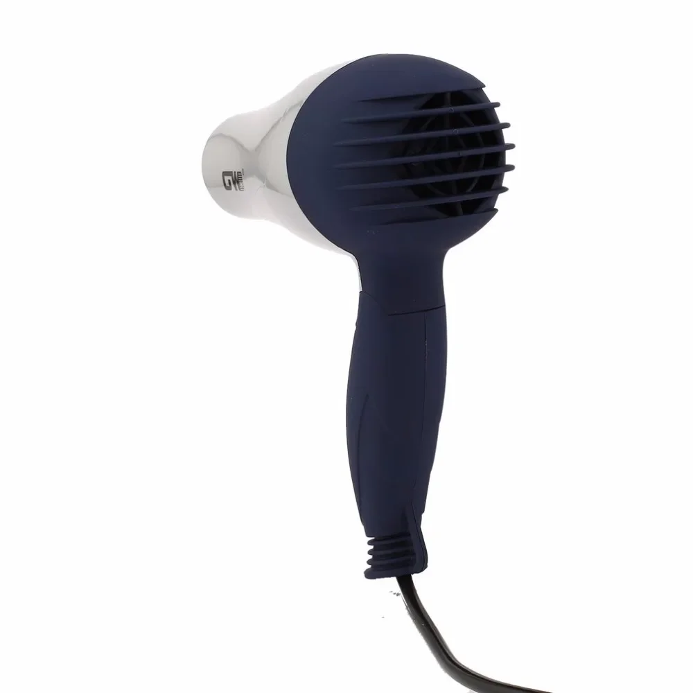 Secador de pelo plegable portátil de 1500 W: compacto, viento caliente, poco ruido, para peinar viajes al aire libre