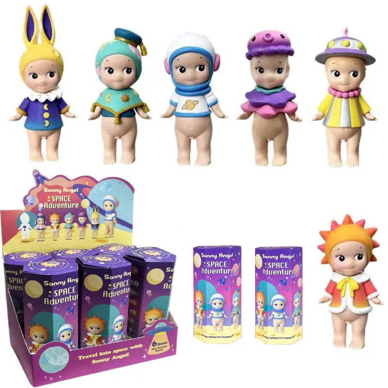 

Фигурки аниме «Слипая коробка Sonny Angel Space Series», милые коллекционные предметы, загадочные коробки, настольные украшения, подарки и игрушки