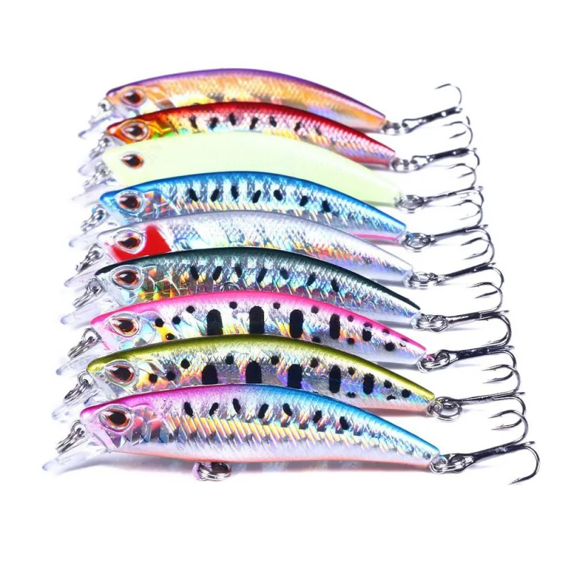 ، طُعم صيد السمك المزيف ، طُعم أسماك البلمة الجديد الطويل المُغرق 6.8 سنتيمتر/6.5 جرام طُعم أسماك البلمة لوا