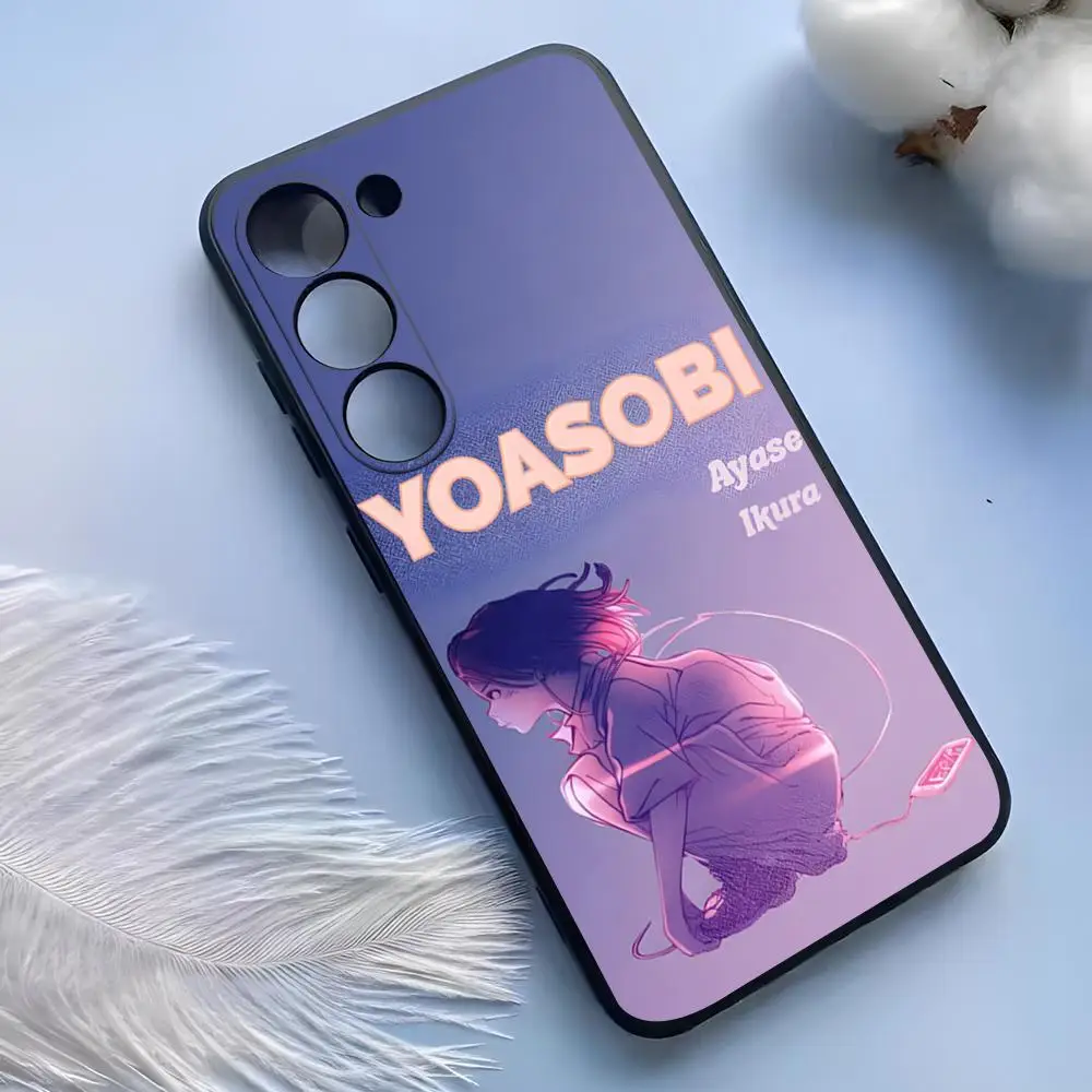 حافظة لهاتف سامسونج S25 Ultra S24 S23 S22 S21 S20 Plus Fe Galaxy A54 غطاء سيليكون