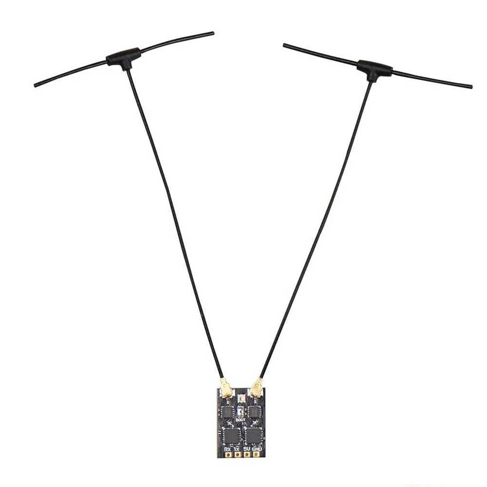 JHEMCU RP4-TD ELRS 2,4 GHz Diversiteit Ontvanger Telemetrie Vermogen 20dBm Protocol CRSF Ingangsspanning DC + 5V voor RC FPV Drone