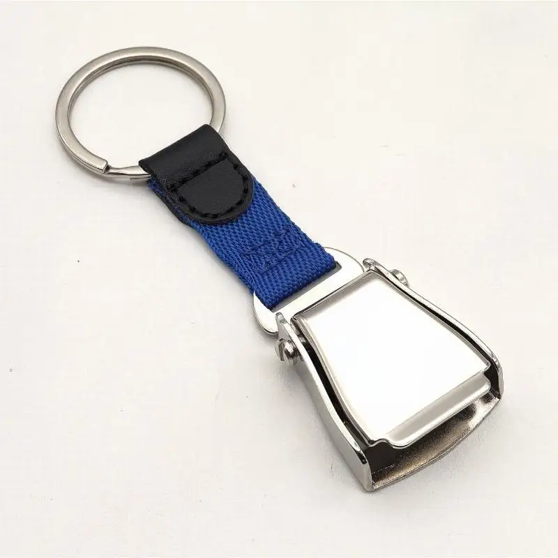Woven Webbing Keychain Pendant with Aluminium Alloy Quick Release Buckle Portable Sturdy Key Ring for Men Women Daily Use〔88〕