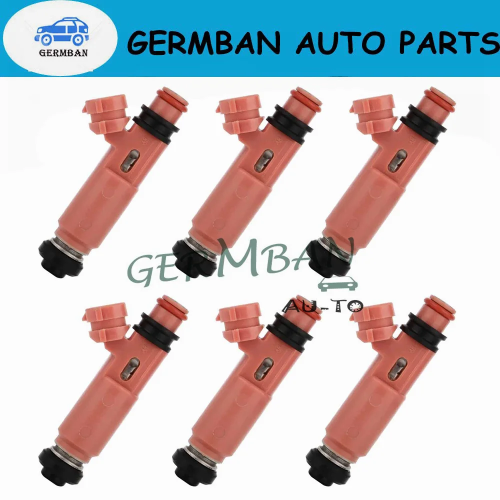 

23250-20030 2325020030 Fuel Injectors Fit for 2002-2007 Toyota Camry Solara Highlander Sienna Lexus Es330 Rx330 3.3L 23250-0A020