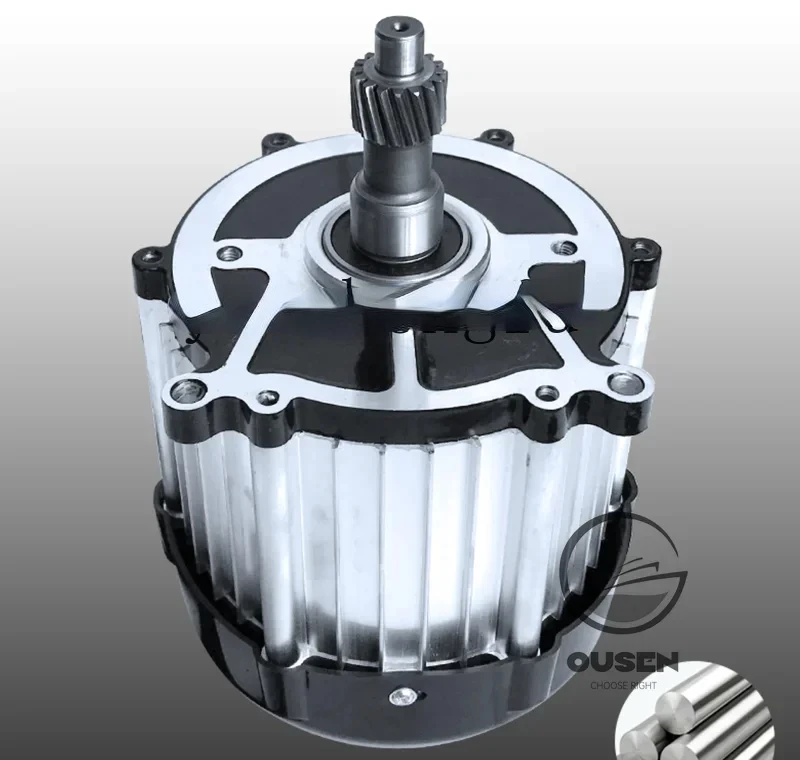 48V 60V 72V 1800W 3200RPM  3900RPM Electric Tricycle  High Speed Brushless Differential Motor