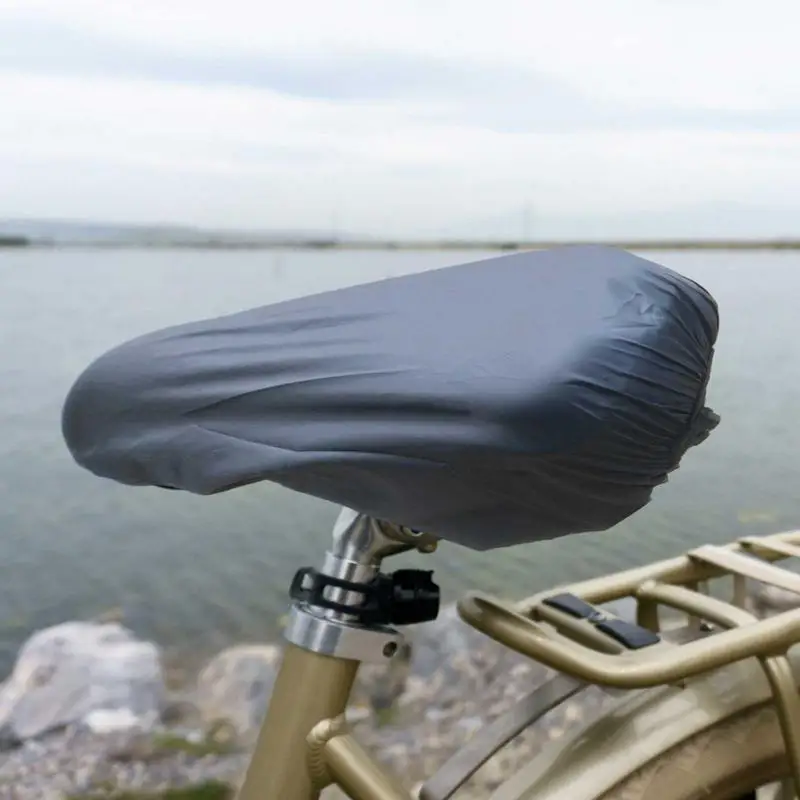 Bicycle Seat Rain Cover Bike Saddle Waterproof Protective Cover Dust and Rain Resistant Protector Outdoor Cycling Accessories