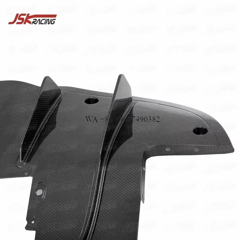 Wmwmnu Dry Carbon Fiber Rear Bumper Diffuser for 720S 2015-2018 Vorstein Style Body Kit Lip Spoiler Auto Accessories