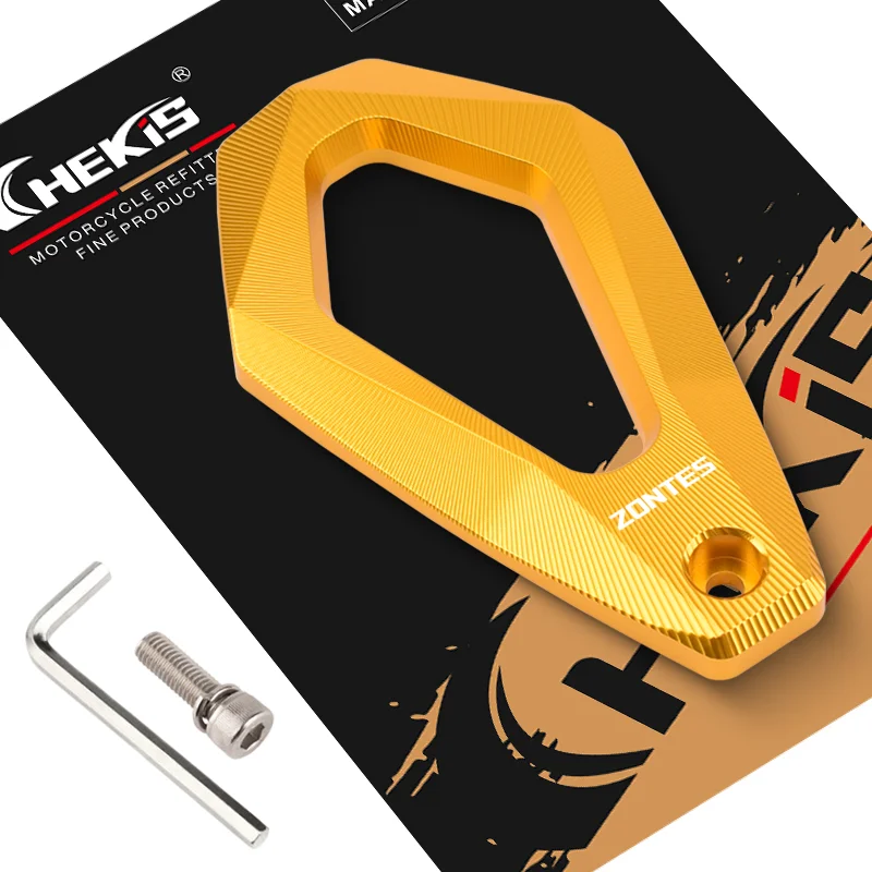 Chekis Is Suitable for Zontes Motorcycles 368g 368m 368K 368m 368D 501g Modified Accessories Exhaust Pipe Protective Cover Exhaust Pipe Tail