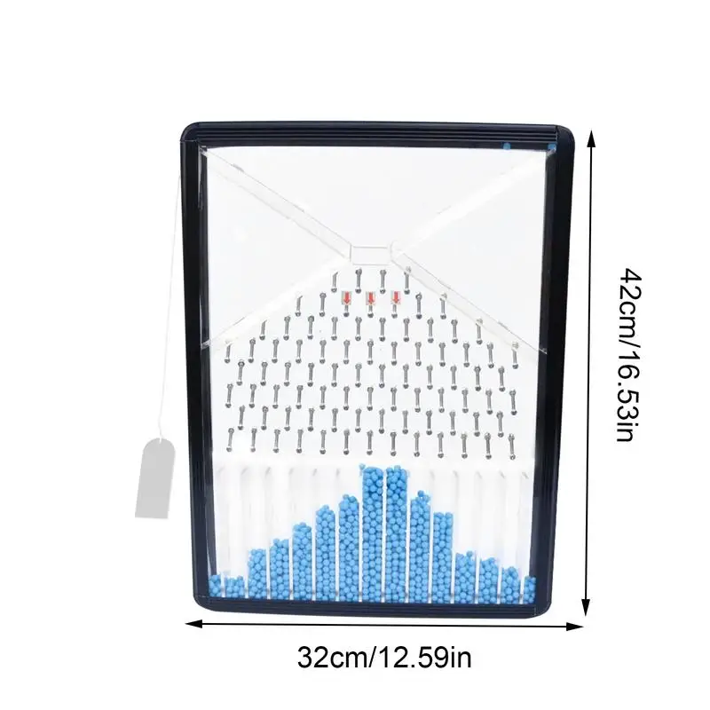 Bell Curve Board Desk Toy Effective Statistical Law Demonstration Experimental Plates Statistical Laws Physicalschool Laboratory