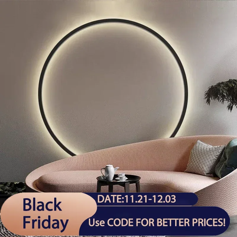 Modern LED Wall Lamps Luxury wall Sconce 80/100/120cm Home Decor For Bedroom Bedside Stairs Living Room Background Lighting