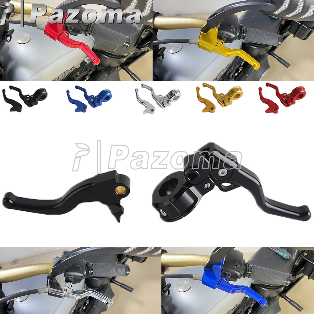 Short Hand Lever For Harley Softail Bad Boy Springer FXSTSB Blackline FXS Breakout FXSB Motorcycle Brake Lever Clutch Levers CNC