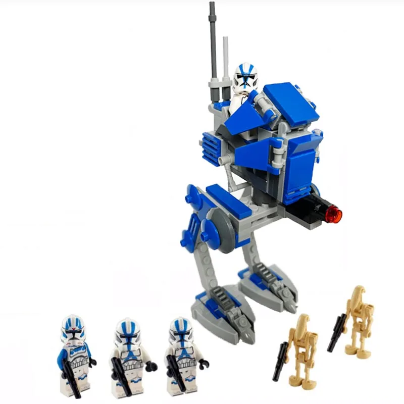 Limited Edition Star Wars Elite Clone Troop en Assault Robot 9488 met mannequin Boy-gemonteerd model