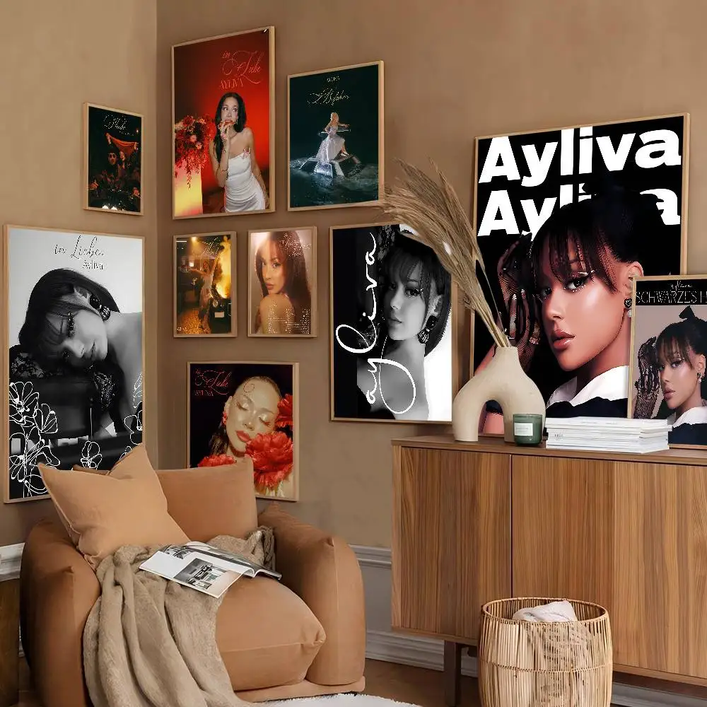 A-Ayliva Poster vintage classici Poster retrò di arte da parete di qualità HD per la decorazione della parete della stanza di casa