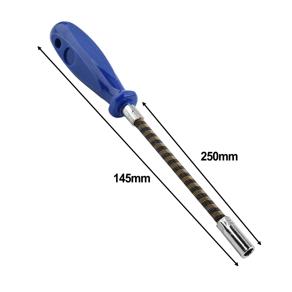 Brand New Socket Screwdriver 250mm Length Bendable Flexible For Fastening Screws Hand Tools Socket Screw Driver