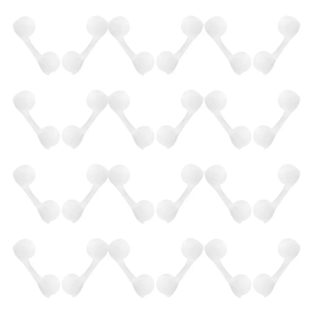 50 قطعة من فلاتر الأنف لمنع الغبار، سدادات أنف غير مرئية قابلة للتنفس للحساسية وحبوب اللقاح وأعمال البناء في الهواء الطلق