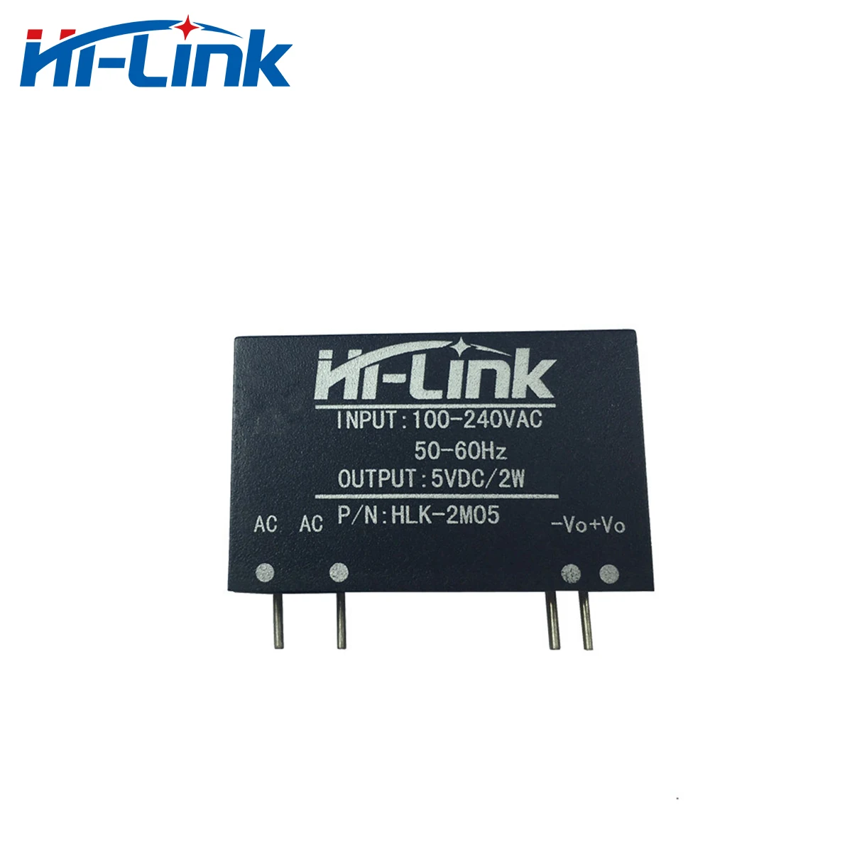 Hilink Original HLK-2M05 Модуль питания для умного дома с одним выходом, 2 Вт, 5 В, 400 мА переменного и постоянного тока