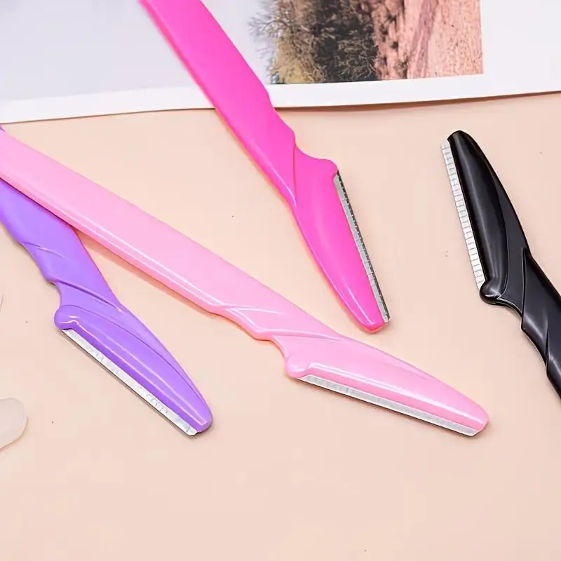 10/20pcsbrow Razor and Face Razor for Women And Men, Eyebrow Hair Trimmer And Shaver with Protective Cover,Safe