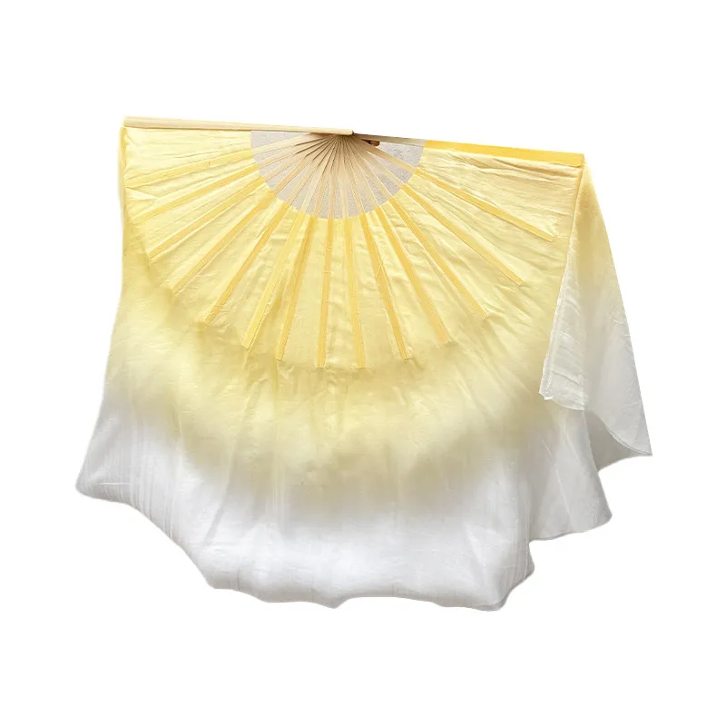 

Double-sided Silk and Imitation Silk Dance Fan Jiaozhou Yangge Dance Silk Fan Performance Props for Yangge Classical Dance Fan