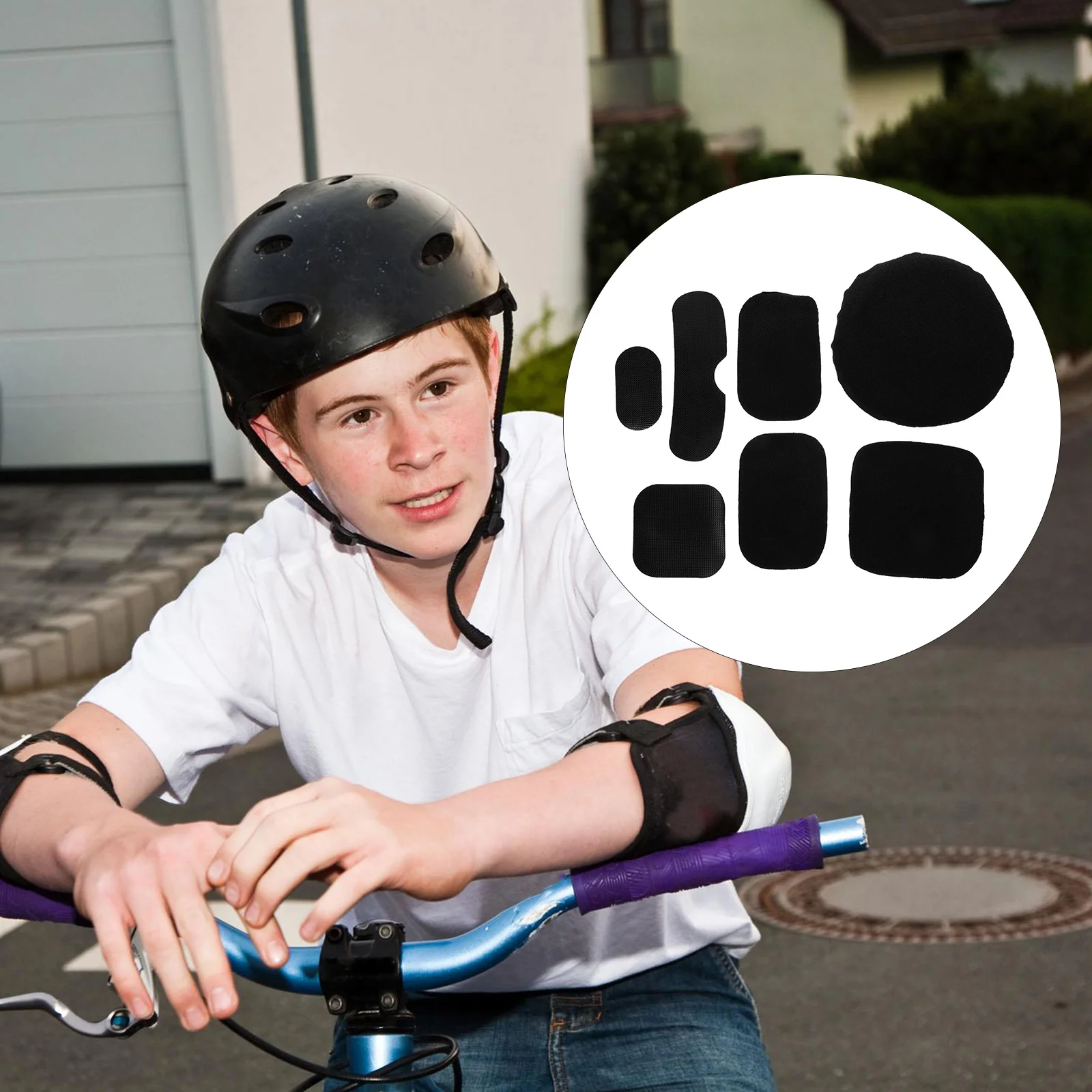 

Pads Set Durable Comfortable Outdoor Lining Sponge Protective Kit Practical Use Tactical Accessories Bike Safety Cap