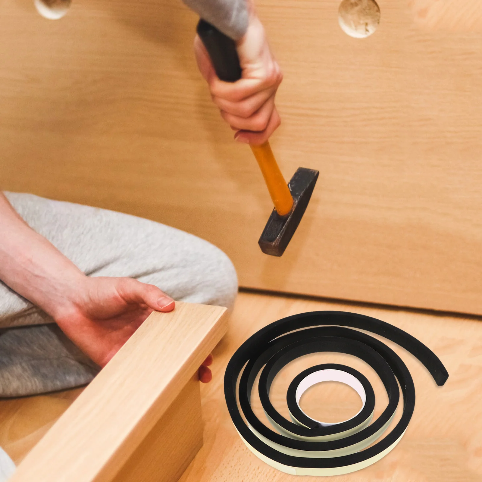 Стопор для изголовья кровати, противоударные пенопластовые накладки