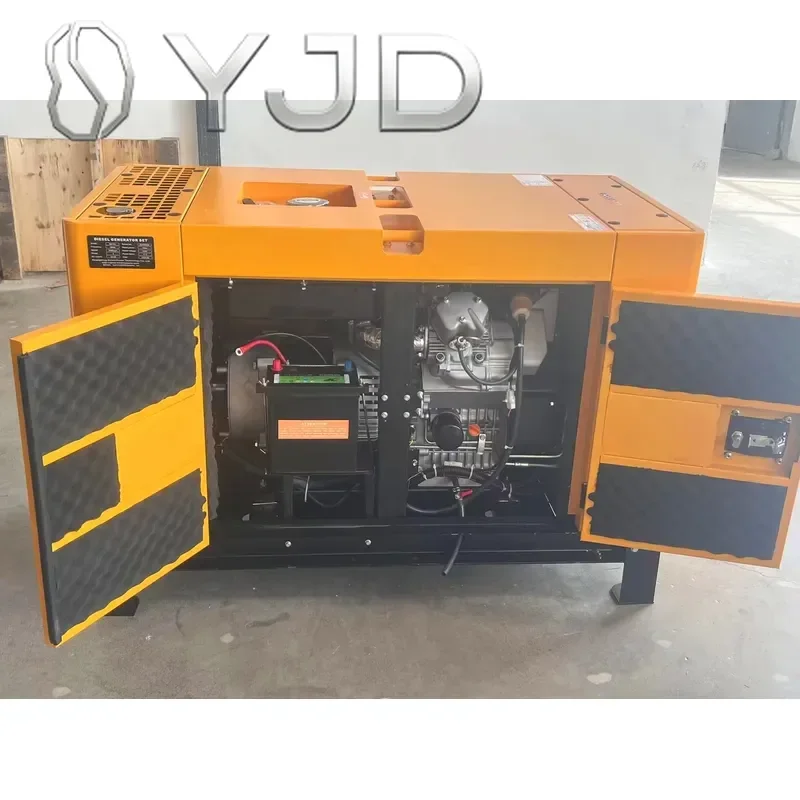 Diesel Generator 15 Kva Soundproof Electric Alternative Energy 15kva Super Silent Diesel Genset Price 50hz 60hz