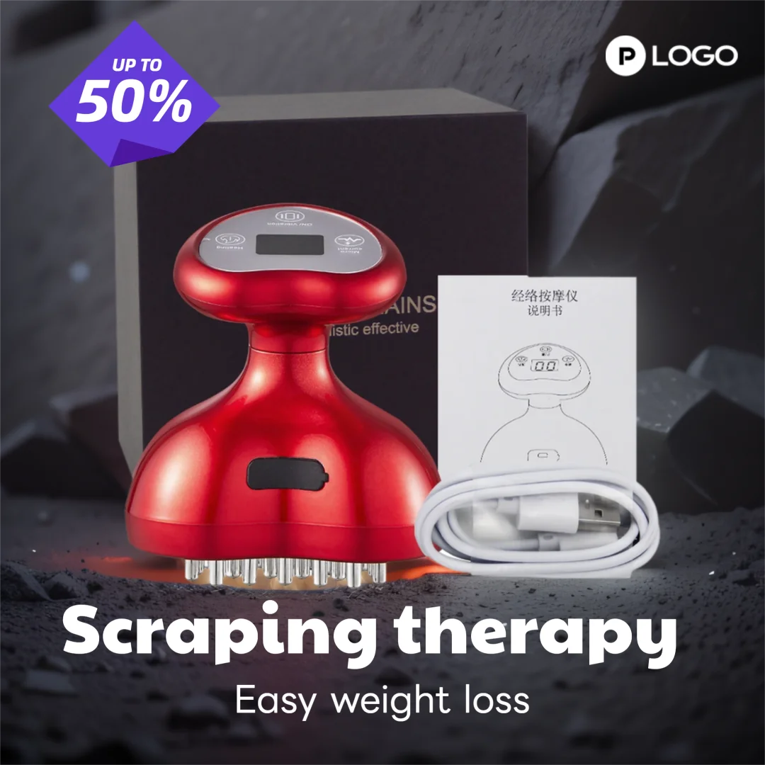 

Electric meridian brush micro-electricity dredge meridian slimming skinny legs brush stomach lymphatic drainage massage instrume