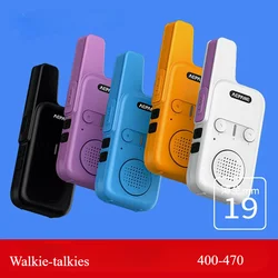 M300 Kids Walkie Talkie Mini Rechargeable Transceiver Parent-Child Interactive Toy Outdoor Camping Hotel Two-Way Radio w/Headset