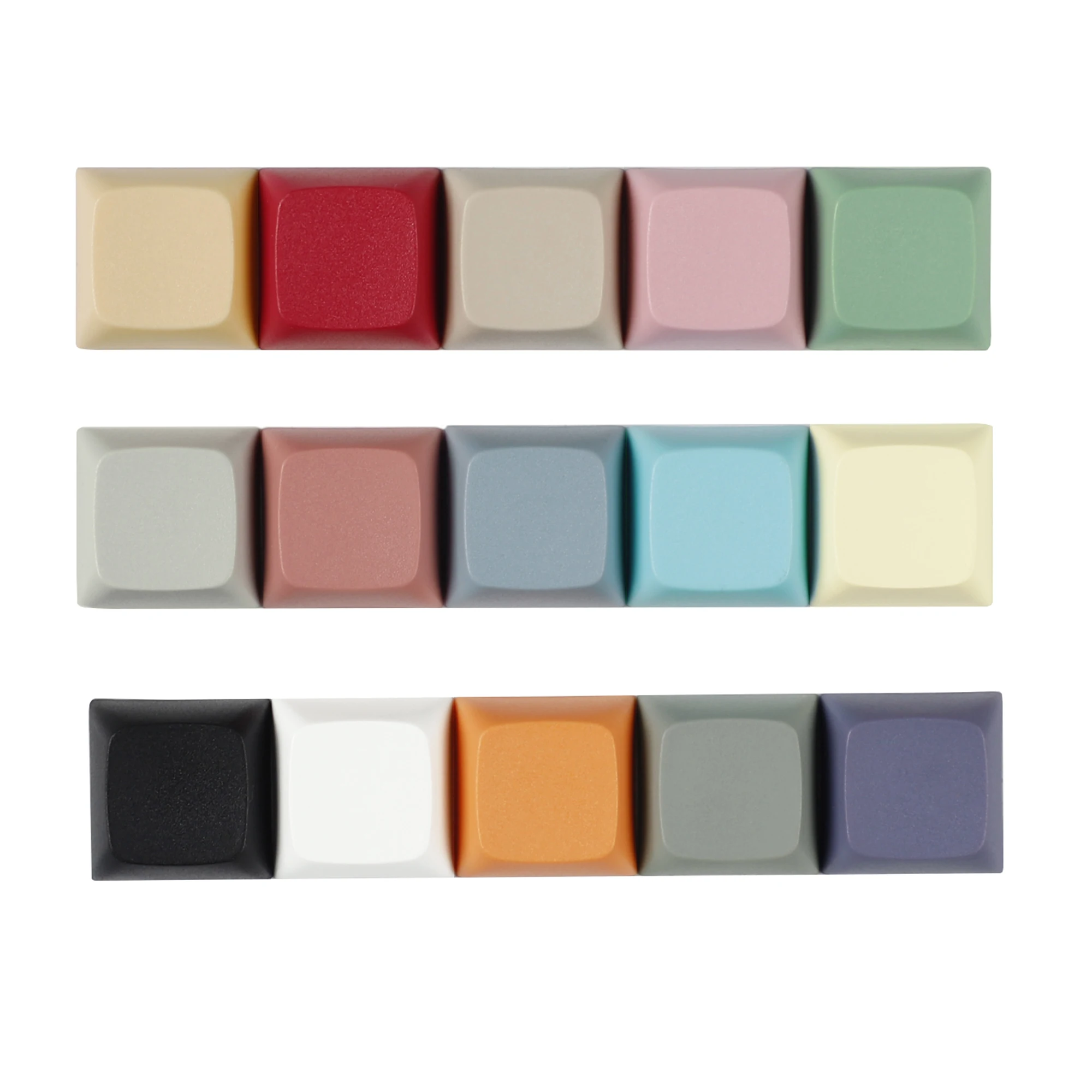 Wholesales 800-Pack Colorful White Pink Gray Blue Beige XDA 1X Keys For MX Mechanical Keyboard