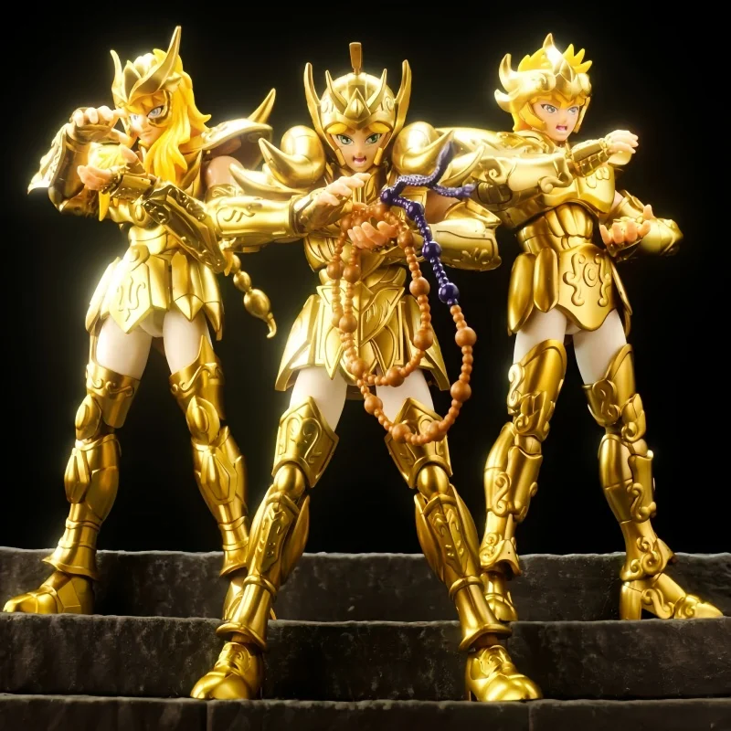Nowe figurki akcji Blokees Saint Seiya KLASA CHAMPION Anime Cygnus Wodnik Strzelec Model Ozdoby Prezenty Zabawki Niespodzianki