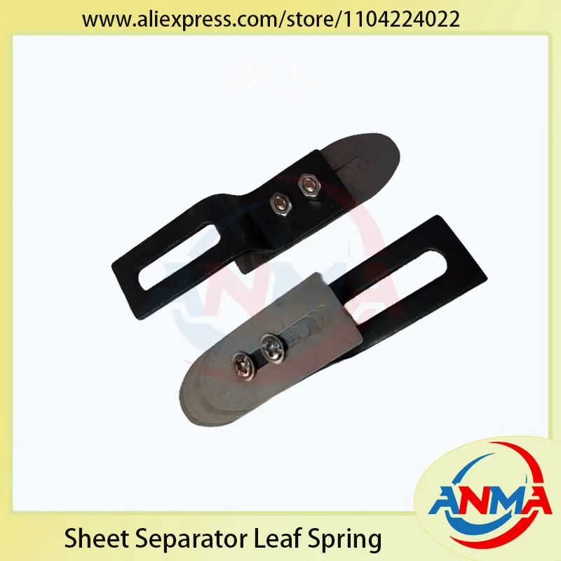 2 Pieces man roland parts Sheet Separator Apply for Man Roland Printing Machinery Spare Parts Leaf Spring