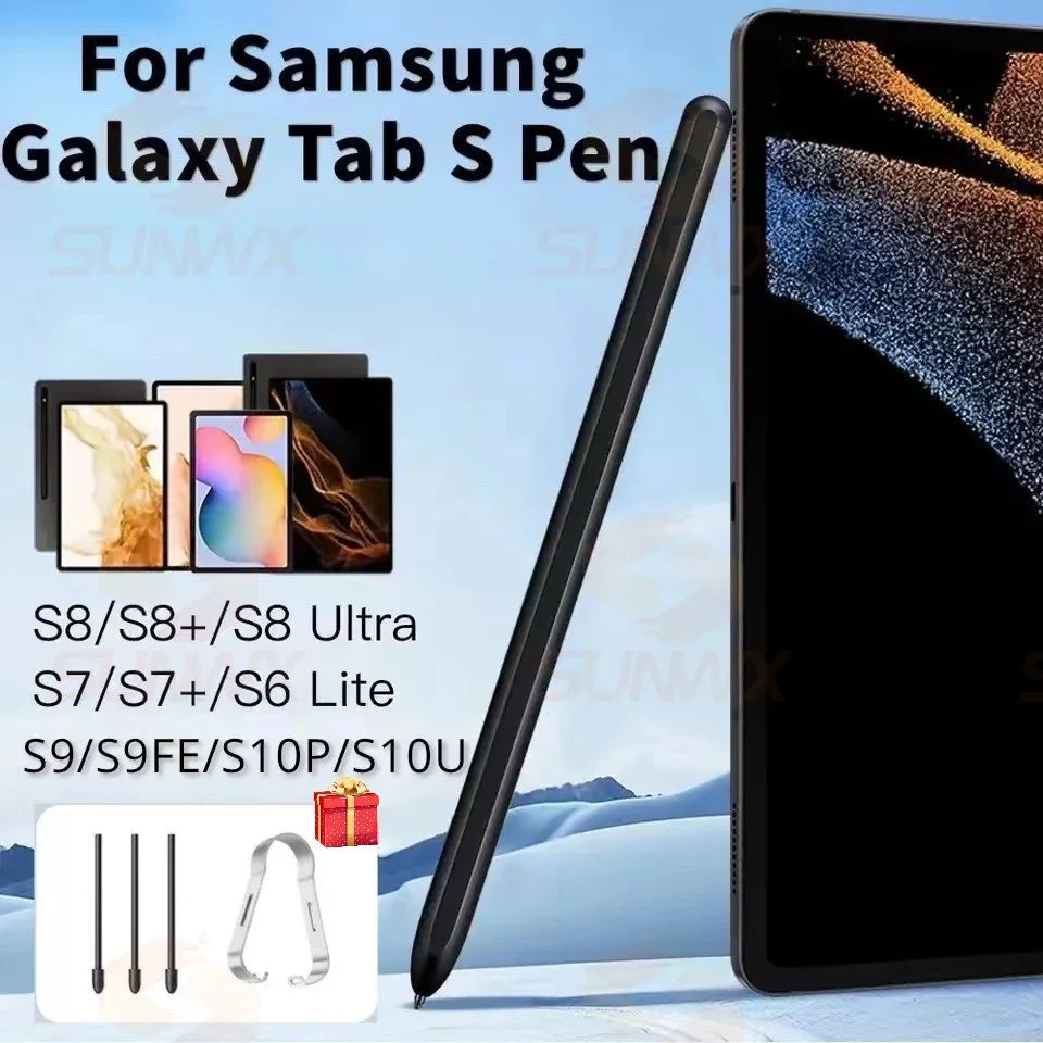 Tablet Pen Stylus Touch Pencil S Pen for Samsung Galaxy Tablet Tab S8  S9 S10U S7 FE S6 Lite S7+ S8+ Touch Pen Without Bluetooth