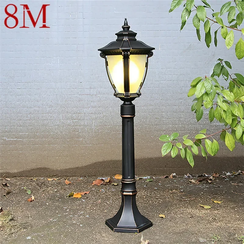 

8M Contemporary Outdoor Lawn Lamp LED Electric Waterproof Villa Garden Courtyard District Residential Quarters Lawn Lamp ﻿