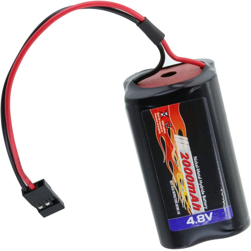 4.8V NiMH 2000mAh Battery Compatible with RC Receivers, Airplanes Repalacement for 8UA(F/P)S, 8UA(F/P), 8UH(F/P)S,8UH(F/P), 7NFK