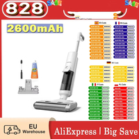 Proscenic F10 Pro Cordless Vacuum and Mop 30Min Runtime Self-Cleaning Led Screen All-Around Edge Cleaning 3 Cleaning Modes