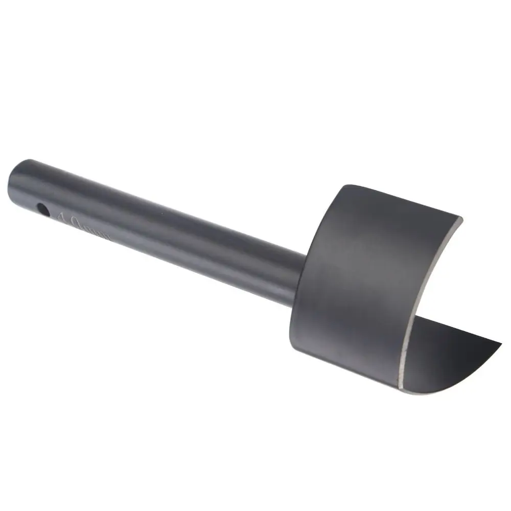 25mm / 30mm / 40mm V Shape Cutter Punch Carbon Steel Heat-Treated Leather Punch Tool Belt End Cutter Crafting Strap Belt