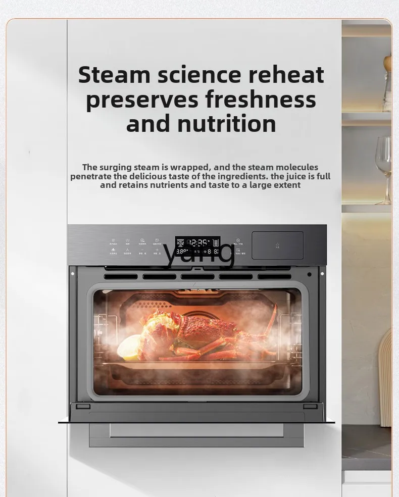 فرن تبخير وخبز الكل في واحد من LMM، فرن تبخير منزلي ثلاثة في واحد