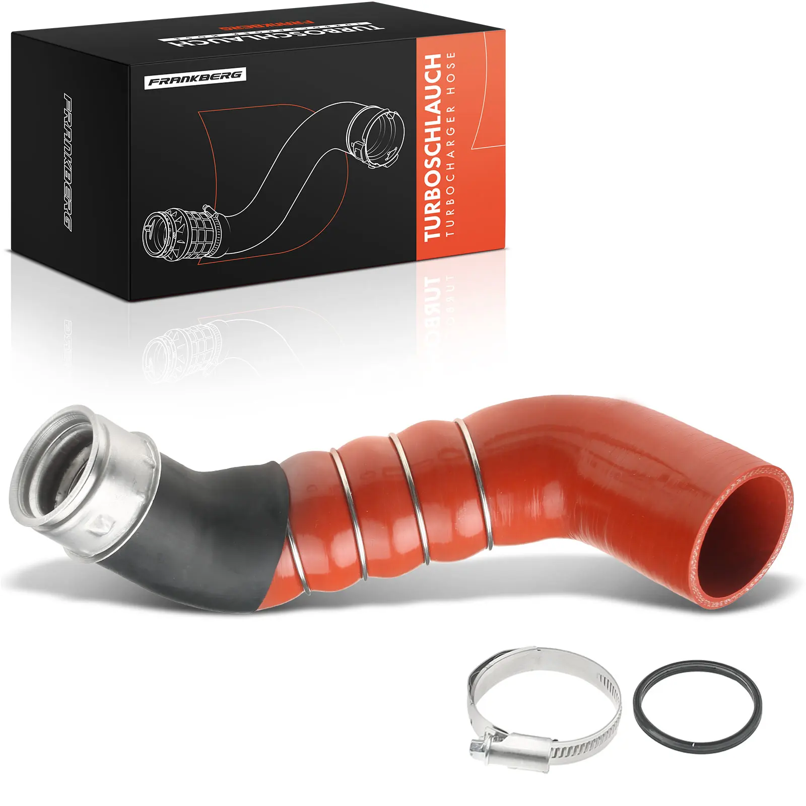 Tubo radiatore Frankberg 1x, tubo turbo, intercooler per Audi A4 8EC A4 Avant 8ED 2.0L 2004-2008 V10-2919 26301 8E0145790D