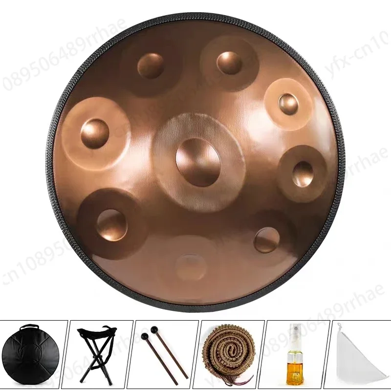 Hand Dish Drum Professional Handpan Hand Dish Hand-Forged Ethereal Drum