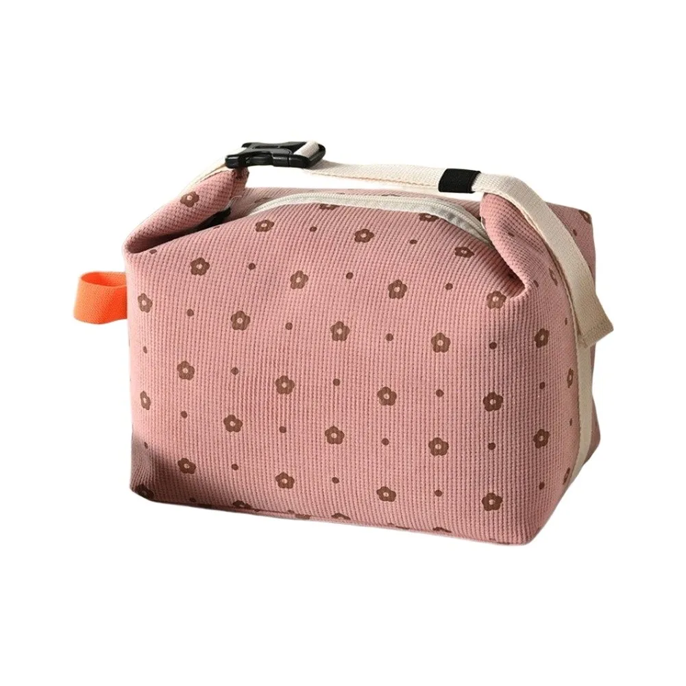 Spacious Insulated Lunch Tote for Standard Lunch Boxes Water Bottles and Snacks with Efficient Thermal Retention