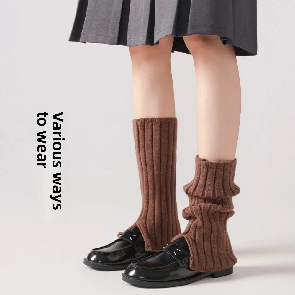 

Sweet Harajuku Y2K Leg Warmers Lolita JK Balletcore Style Boots Cover Leggings Sleeve Pile Socks Long Tube Stockings Lady