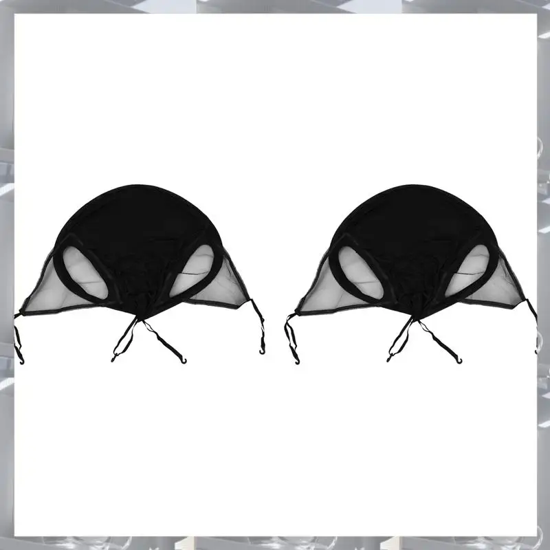 

A84F-2X Upgraded Version Of Baby Stroller Sun Visor Carriage Sun Shade Canopy Cover Black
