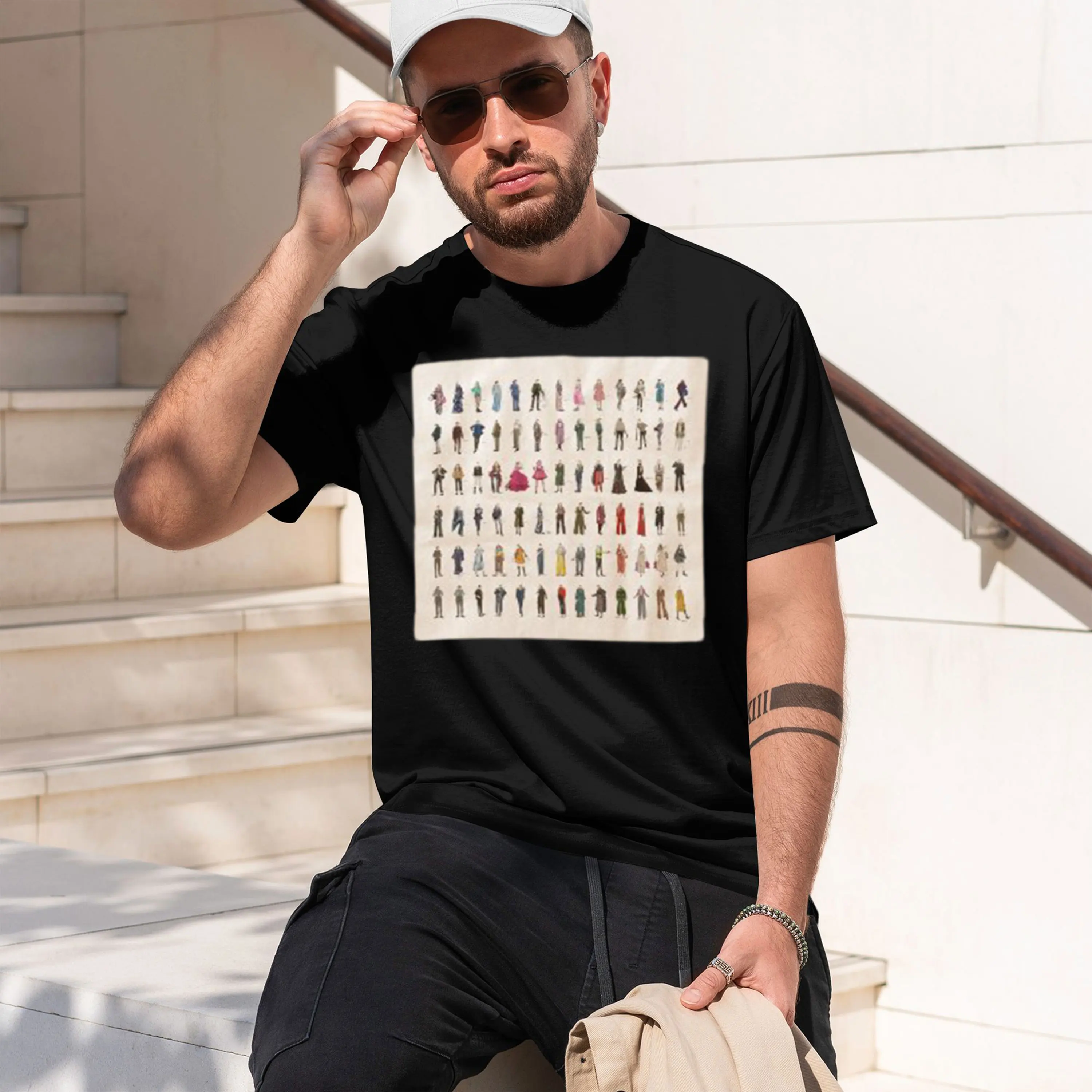 Men'S Fashion Looks 2026 - อิน วีลลาเนลล์แฟชั่นลุคเวอร์ชั่น 7 2026 เสื้อยืดคอกลมแขนสั้นผู้ชายรุ่นใหม่ คลาสสิค