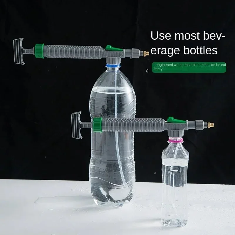 

Manual Garden High Pressure Air Pump Spray Sprayer Adjustable Beverage Bottle Nozzle Garden Watering Tools Irrigation Supplies