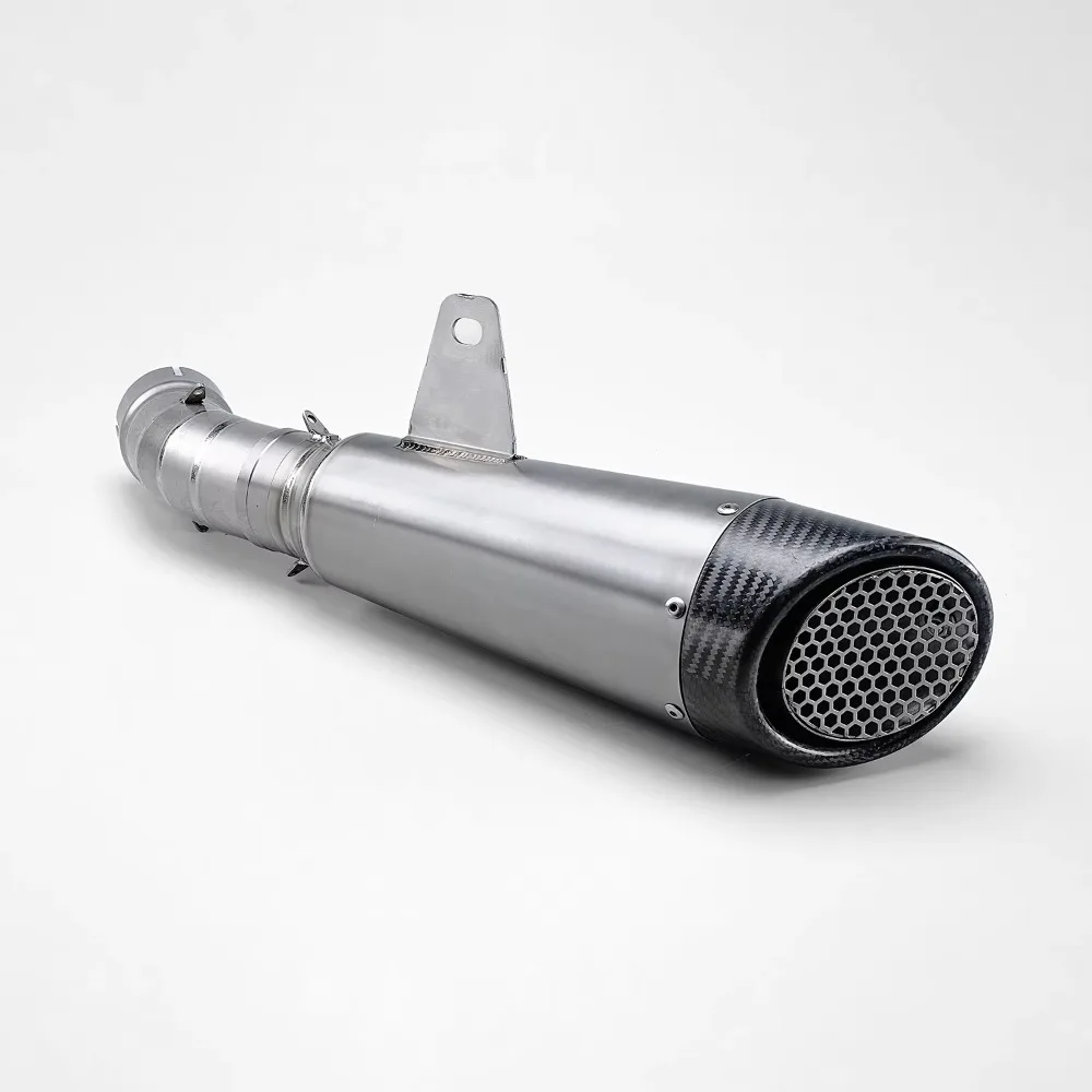 for R Nine T Titanium Alloy Motorcycle Exhaust System SC Muffler Silver 2014-2020